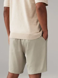 Pastelkleurig - Straight fit - Set van 4 chinoshorts met stretch