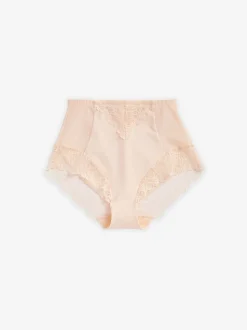Pastelroze nude - Vormende slip met stevige buikcorrectie