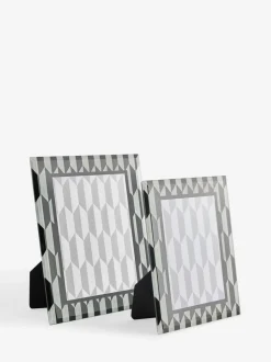Patterned Glass Photo Frame