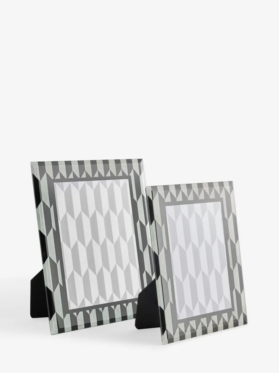 Patterned Glass Photo Frame