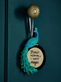 Peacock I Want Magic hangdecoratie