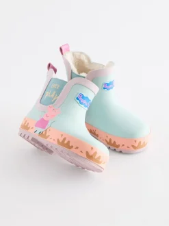 Peppa Pig Blauw - Chelsea regenlaarzen met personage