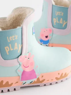 Peppa Pig Blauw - Chelsea regenlaarzen met personage