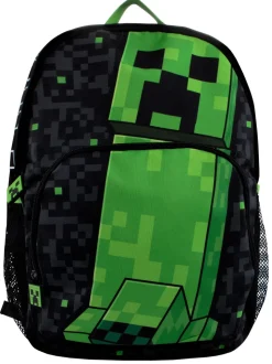 Personage Minecraft rugzak met Creeper