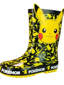 Personage regenlaarzen met Pokemon Pikachu print