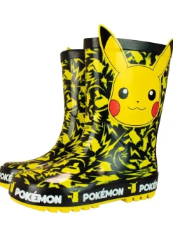 Personage regenlaarzen met Pokemon Pikachu print