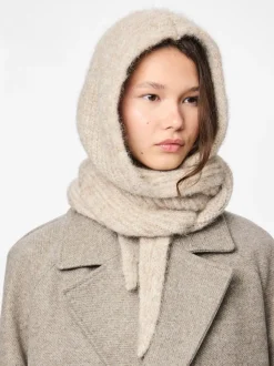 PIECES Knitted Head Scarf