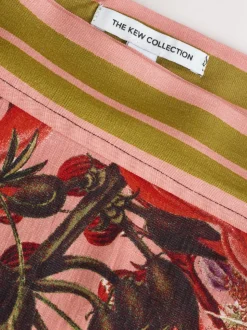 Pink Scenic Floral - Kew Collection Maxi Sarong
