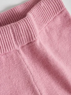 Pink Sheep Scene - Gebreide babytrui en leggings set 2 -delig (0mnd -2jr)