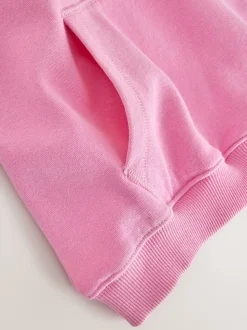 Pink Washed Flower - Hoodie (3 - 16 jr)