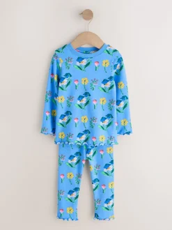 Pink/Blue Bright Floral - Verpakking van 3 knusse pyjama's (9 mnd-16 jr)