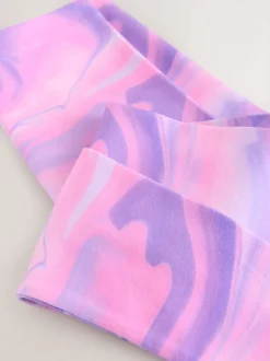 Pink/Purple Swirl - Legging (3-16 jr)