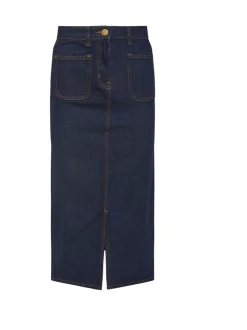 PixieGirl Petite 100% katoenen midirok met opgestikte zakken