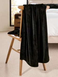 Pluche fleece sprei