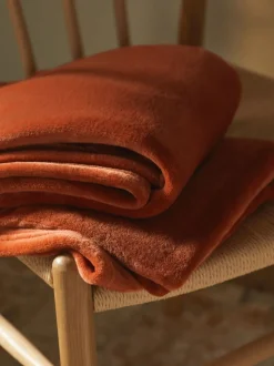 Pluche fleece sprei