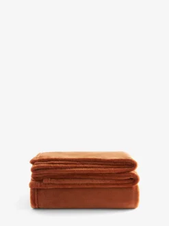 Pluche fleece sprei