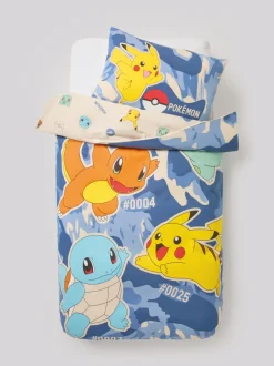 Pokemon Duvet Cover and Pillowcase Set