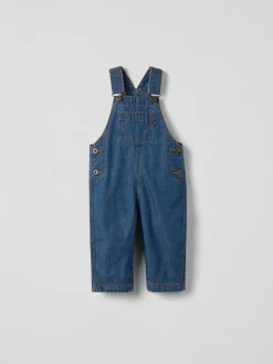 Polarn O. Pyret Cotton Denim Dungarees