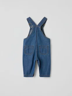 Polarn O. Pyret Cotton Denim Dungarees