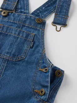Polarn O. Pyret Cotton Denim Dungarees