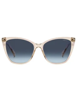 Polaroid Nude Rectangular Sunglasses