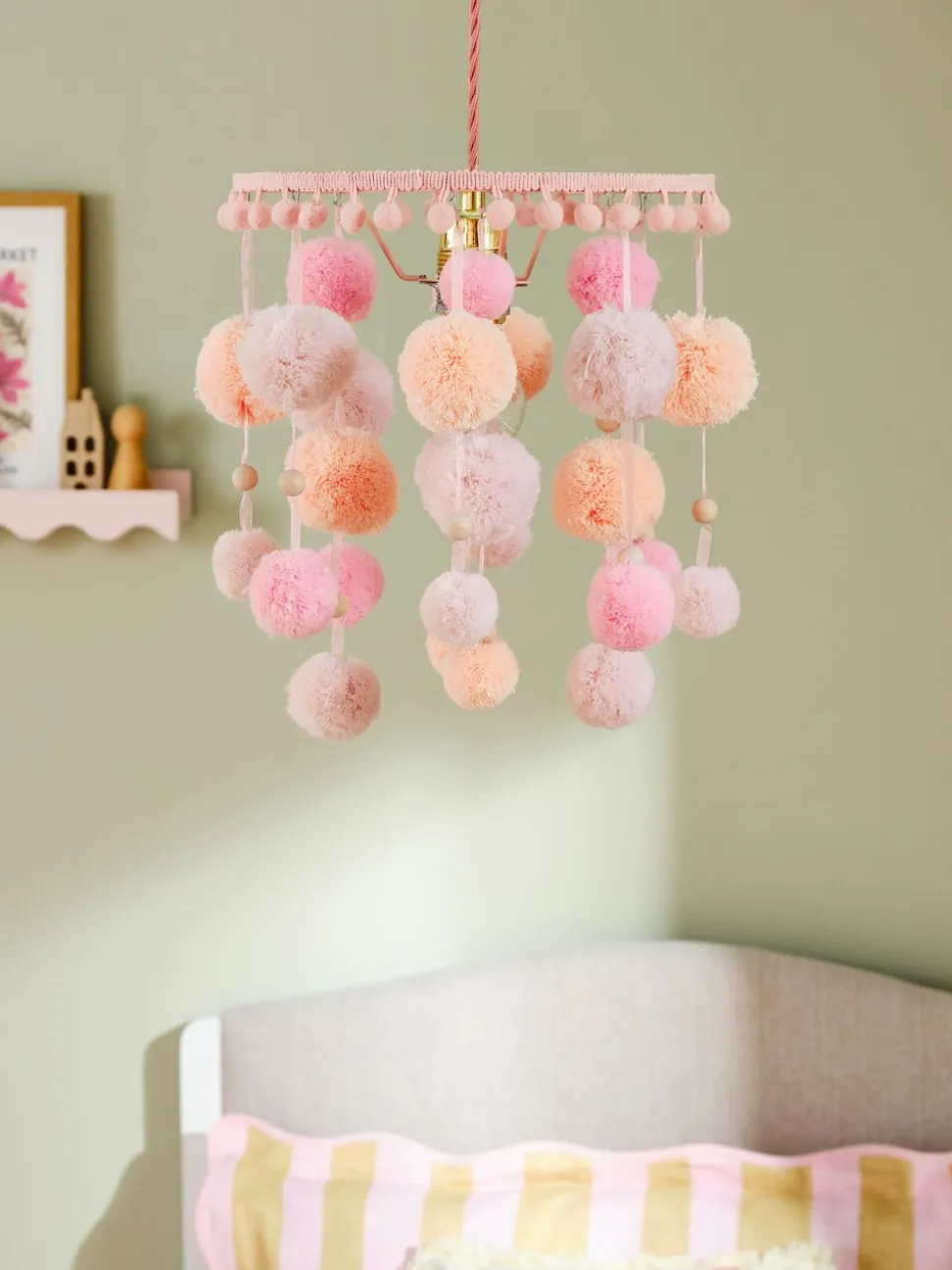 Pom Pom Easy Fit Pendant Light Shade