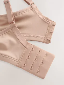 Praline nude - DD+ Supersoft Comfort Padded Strap Minimising Full Cup Bra
