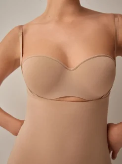 Praline nude - Vormgevende medium verstevigende premium katoenen Wear Your Own Beha slip
