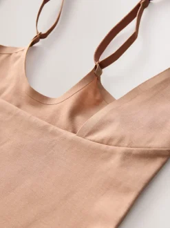 Praline nude - Vormgevende medium verstevigende premium katoenen Wear Your Own Beha slip