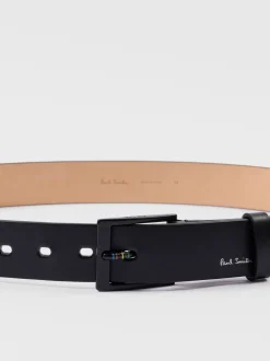 PS Paul Smith Logo Stripe Detail Belt