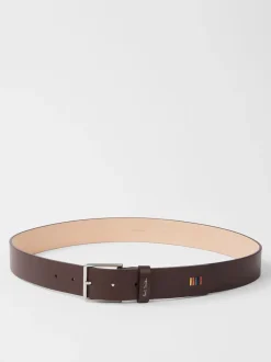 PS Paul Smith Stitch Detail Logo Belt