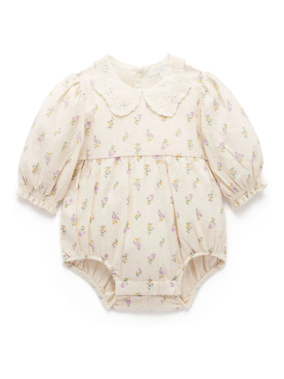 Purebaby Gathered Bodysuit