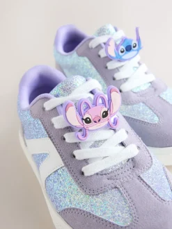 Purple Glitter Lilo & Stitch - Lifestyle sneakers met veters