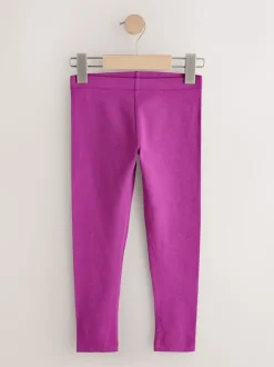 Purple/Splat - Verpakking van 5 leggings (3-16 jr)