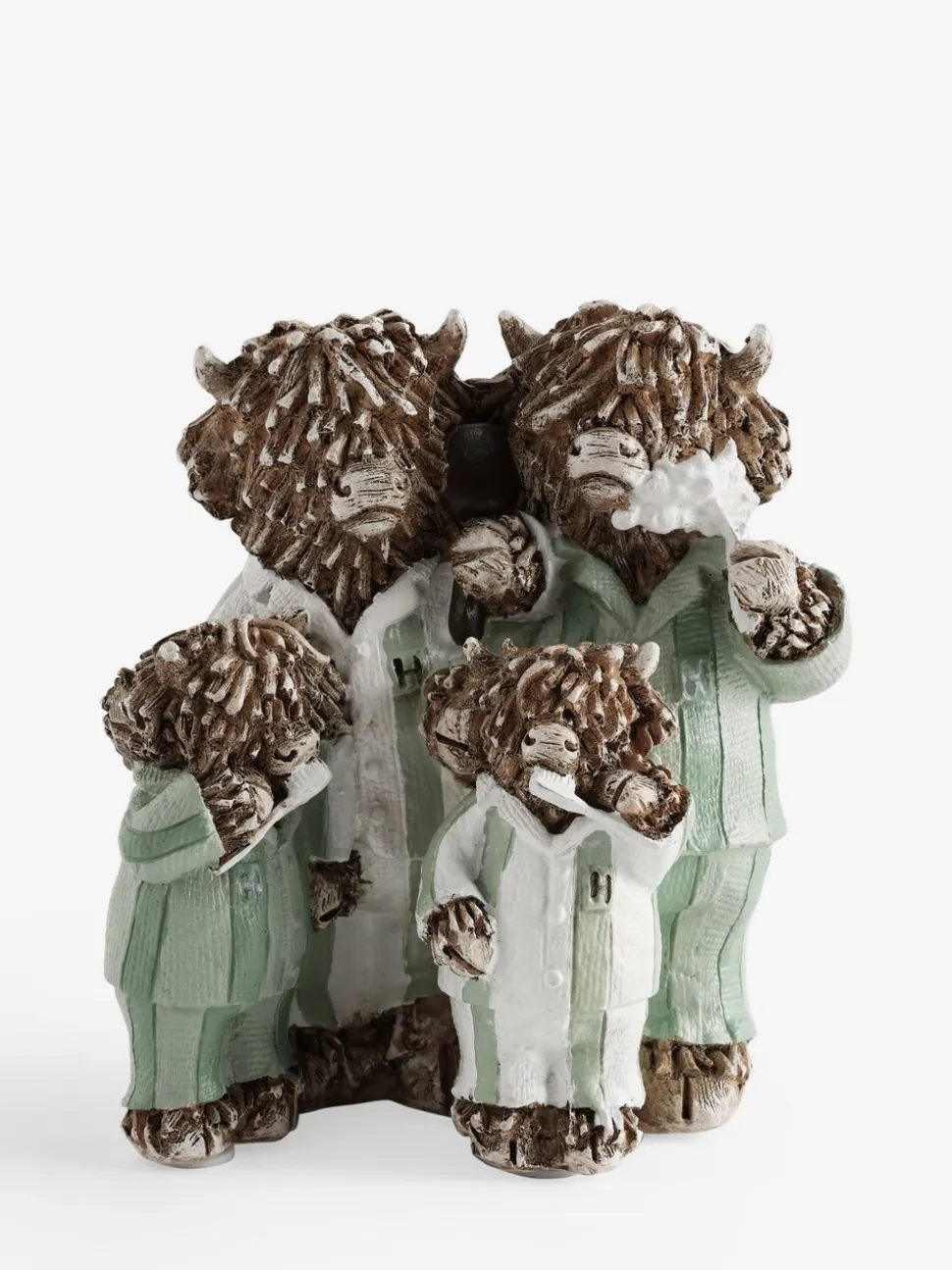 Pyjamas Family Bathroom Ornament