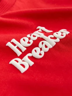Red Heart Breaker - Short Sleeve Valentines T-Shirt (3mths-7yrs)