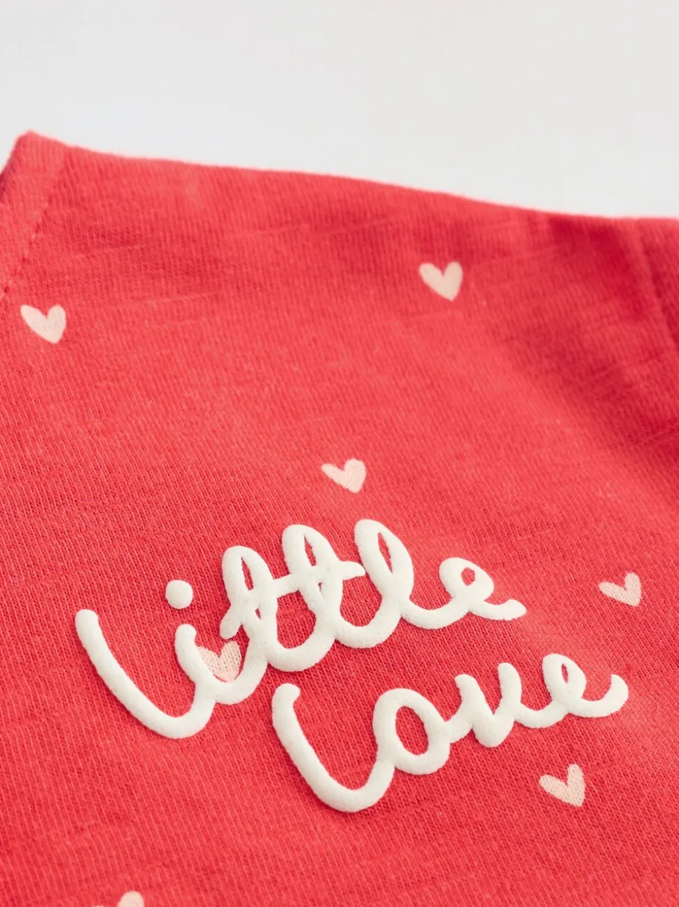 Red Heart Printed Button Through - romperpakje