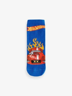 Red/Black/Blue Hot Wheels - Verpakking van 3 paar sokken met hoog aandeel katoen