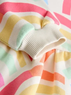 Regenboog - Sweaterjurk (3 mnd-7 jr)
