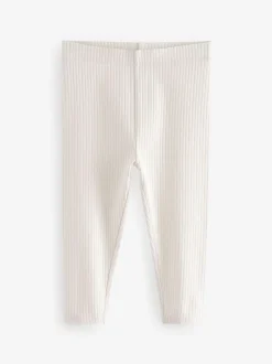 Regenboog - Verpakking van 5 geribbelde Leggings (3mnd -7jr)