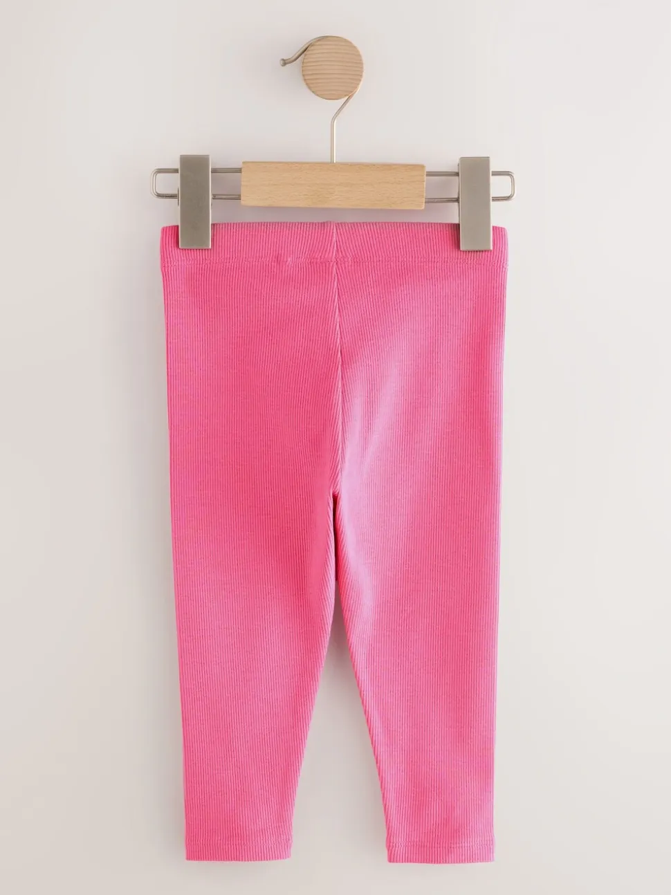 Regenboog - Verpakking van 5 geribbelde Leggings (3mnd -7jr)