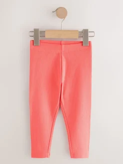 Regenboog - Verpakking van 5 geribbelde Leggings (3mnd -7jr)