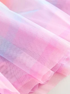 Regenboog/roze - Set van top en tutu-rok (3mnd-7jr)