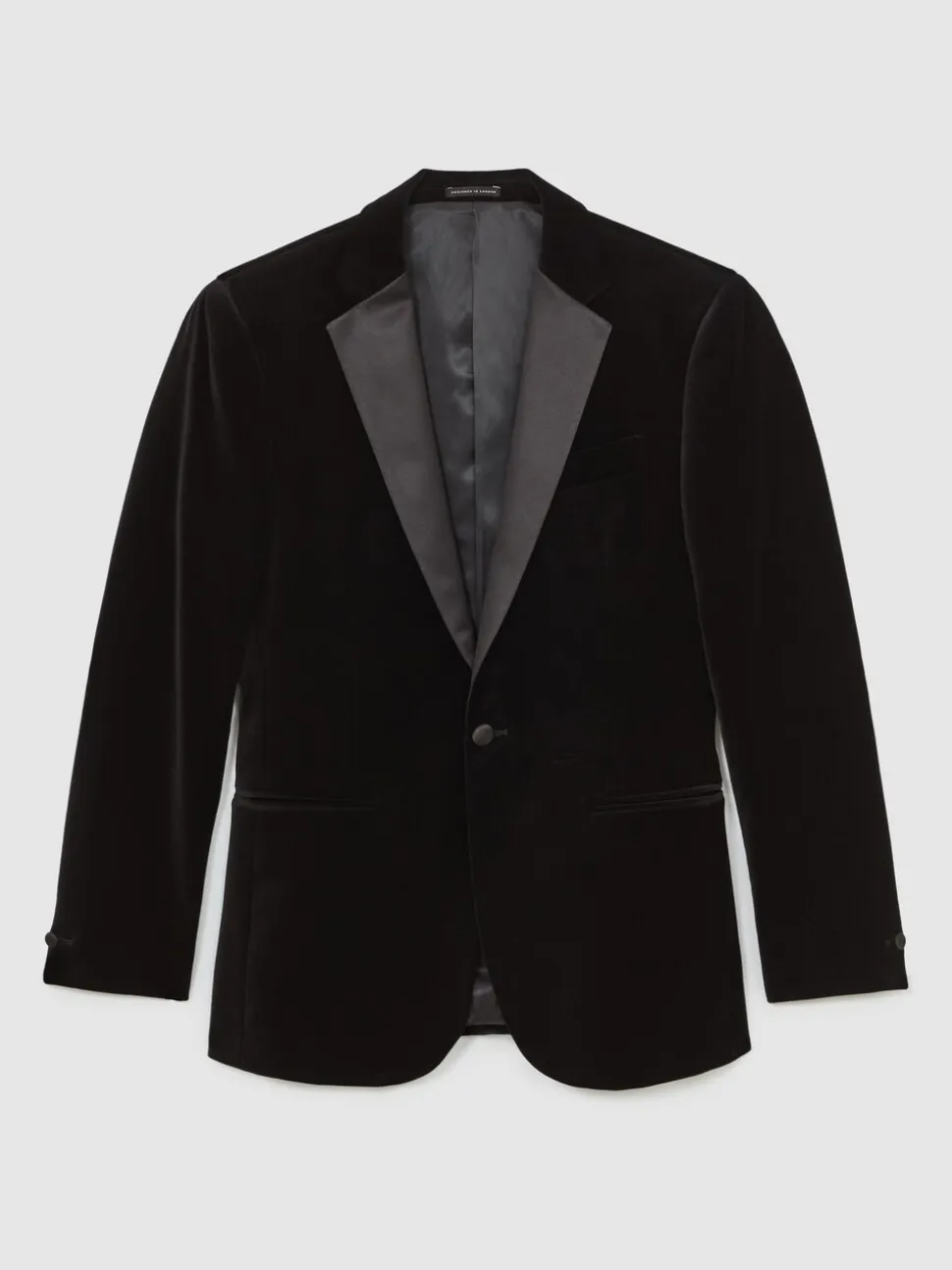 Reiss - Ace - Klassieke fluwelen single breasted blazer