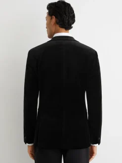 Reiss - Ace - Klassieke fluwelen single breasted blazer