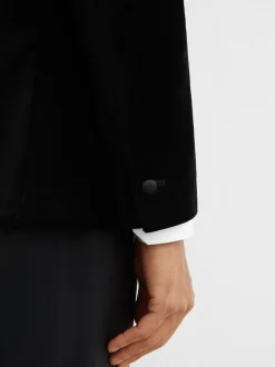 Reiss - Ace - Klassieke fluwelen single breasted blazer