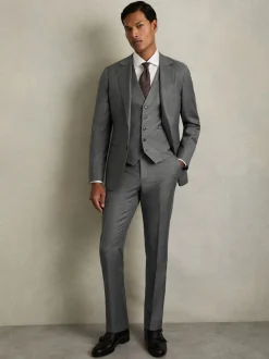 Reiss Aspire slim fit wollen gilet
