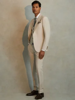 Reiss Belmont W Tailored-Fit Single-Breasted Waistcoat