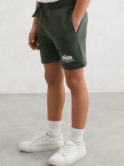 Reiss Evan Cotton-Blend Nature Reserve Shorts