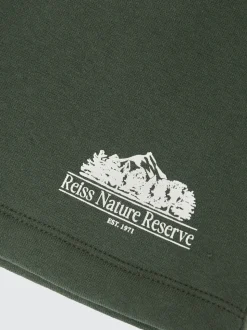 Reiss Evan Cotton-Blend Nature Reserve Shorts
